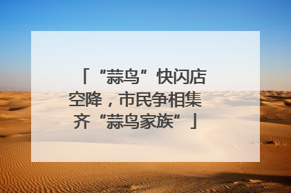 “蒜鸟”快闪店空降，市民争相集齐“蒜鸟家族”