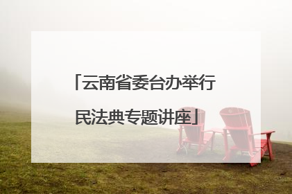 云南省委台办举行民法典专题讲座