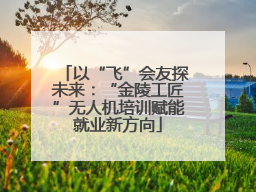 以“飞”会友探未来：“金陵工匠”无人机培训赋能就业新方向