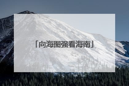 向海图强看海南