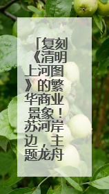 复刻《清明上河图》的繁华商业景象！苏河岸边，主题龙舟市集“龙舟上河图”等你来逛