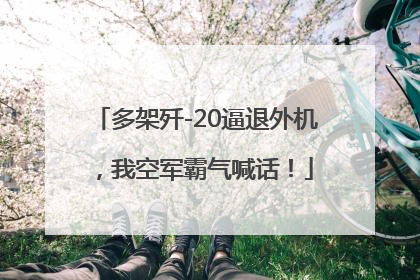 多架歼-20逼退外机，我空军霸气喊话！