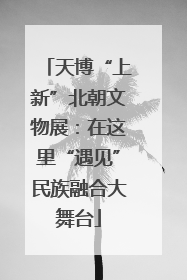 天博“上新”北朝文物展：在这里“遇见”民族融合大舞台