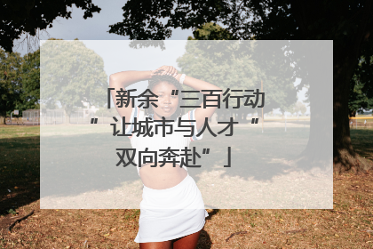 新余“三百行动”让城市与人才“双向奔赴”