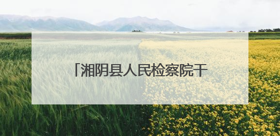 湘阴县人民检察院干警参加AI培训 开启智能办案新篇章