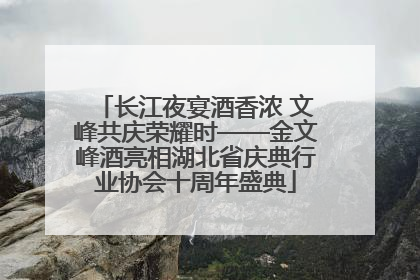 长江夜宴酒香浓 文峰共庆荣耀时——金文峰酒亮相湖北省庆典行业协会十周年盛典